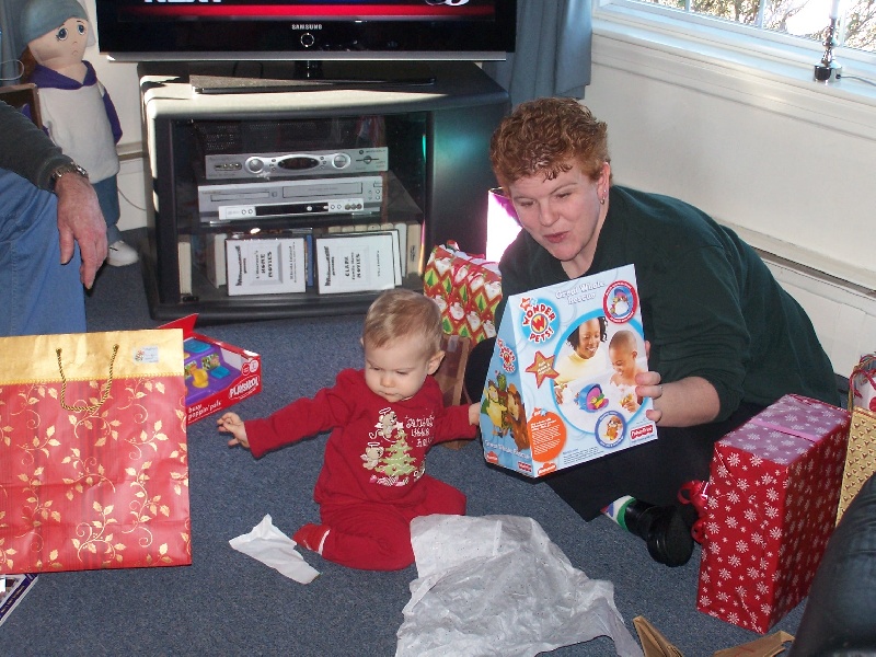 Mom & Madison @ Christmas '08